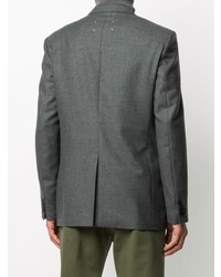 Blazer en laine gris foncé Maison Margiela