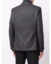 Blazer en laine gris foncé Karl Lagerfeld