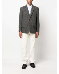 Blazer en laine gris foncé MARANT