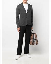 Blazer en laine gris foncé Paul Smith