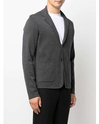 Blazer en laine gris foncé Paul Smith