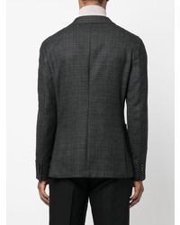 Blazer en laine gris foncé Zegna