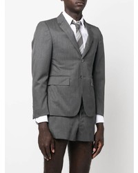 Blazer en laine gris foncé Thom Browne