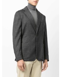 Blazer en laine gris foncé Colombo