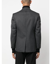 Blazer en laine gris foncé Maison Margiela