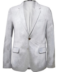 Blazer en laine gris