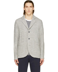 Blazer en laine gris