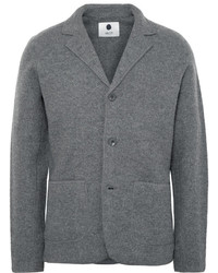 Blazer en laine gris