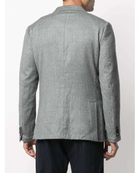 Blazer en laine gris Z Zegna