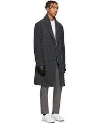 Blazer en laine gris Wooyoungmi