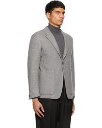 Blazer en laine gris Ermenegildo Zegna Couture