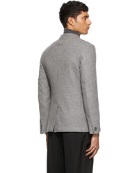 Blazer en laine gris Ermenegildo Zegna Couture