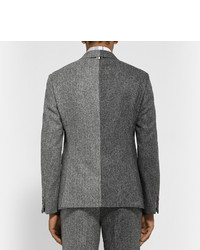 Blazer en laine gris Thom Browne