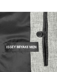 Blazer en laine gris Issey Miyake