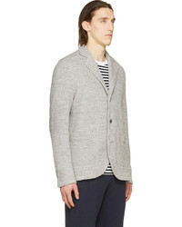 Blazer en laine gris