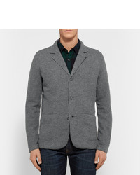 Blazer en laine gris