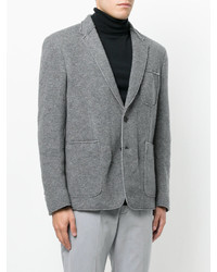 Blazer en laine gris Dondup