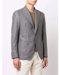 Blazer en laine gris Tagliatore