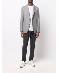 Blazer en laine gris Tagliatore