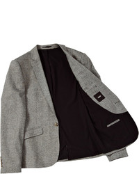 Blazer en laine gris Asos