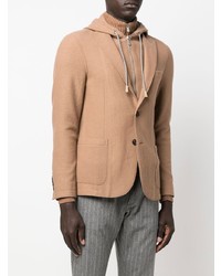 Blazer en laine marron clair Eleventy