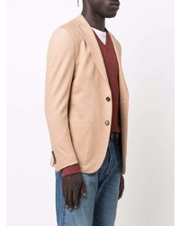 Blazer en laine marron clair Eleventy