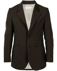 Blazer en laine marron foncé Namacheko