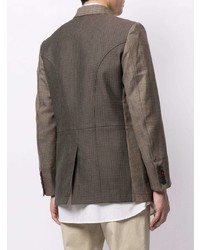 Blazer en laine marron Undercover