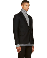 Blazer en laine noir Ami