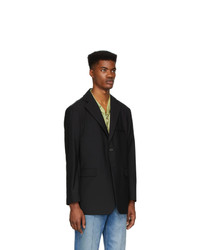 Blazer en laine noir Andersson Bell