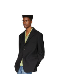 Blazer en laine noir Andersson Bell