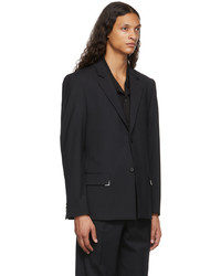 Blazer en laine noir Han Kjobenhavn