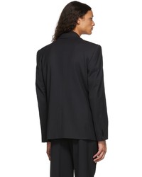 Blazer en laine noir Han Kjobenhavn