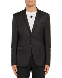 Blazer en laine noir Givenchy