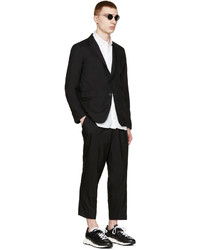 Blazer en laine noir 08sircus