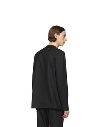 Blazer en laine noir Maison Margiela