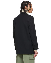 Blazer en laine noir Jil Sander