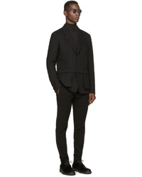 Blazer en laine noir Alexandre Plokhov