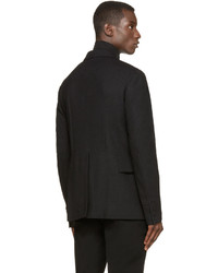 Blazer en laine noir Alexandre Plokhov