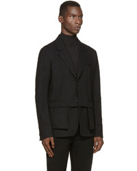 Blazer en laine noir Alexandre Plokhov