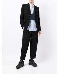 Blazer en laine noir Comme des Garcons Homme Deux