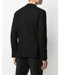 Blazer en laine noir Corneliani