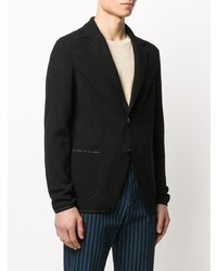 Blazer en laine noir Missoni