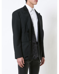 Blazer en laine noir Maison Margiela