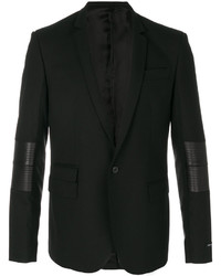 Blazer en laine noir Les Hommes