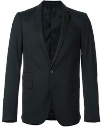 Blazer en laine noir Les Hommes