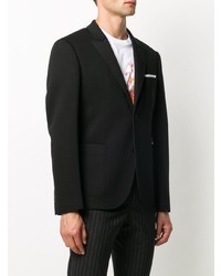 Blazer en laine noir Neil Barrett