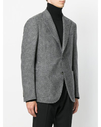 Blazer en laine noir Boglioli