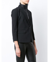 Blazer en laine noir Veronica Beard