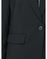 Blazer en laine noir Veronica Beard